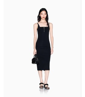Сарафан женский на змейке черный XW002056 Armani Exchange  1 - Respected-Person