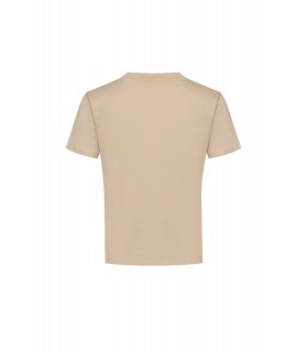 Футболка женская бежевая XW001713 Armani Exchange  1 - Respected-Person