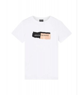 Футболка женская белая XW001804a Armani Exchange  - Respected-Person