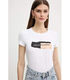 Футболка женская белая XW001804a Armani Exchange  1 - Respected-Person