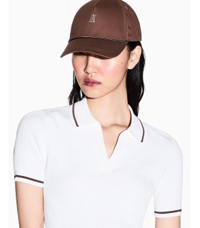 Кепка с лого коричневая XW002373 Armani Exchange  1 - Respected-Person