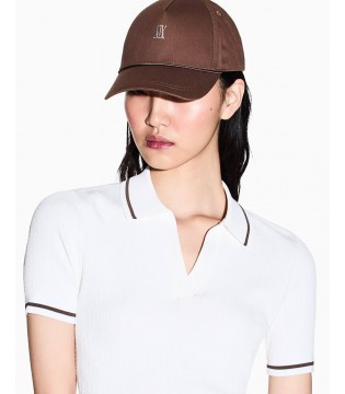 Кепка з лого коричнева XW002373 Armani Exchange 1 - Respected-Person