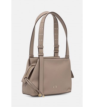 Сумка женская на две ручки песочная XW002604a Armani Exchange 1 - Respected-Person