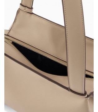 Сумка женская на две ручки песочная XW002604a Armani Exchange 4 - Respected-Person