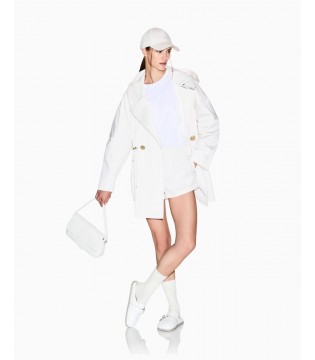 Сумка жіноча біла XW002592AF11902 Armani Exchange 4 - Respected-Person