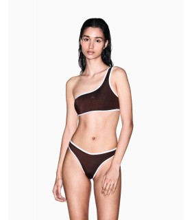 Жіночий купальник коричневий XW002353 Armani Exchange - Respected-Person