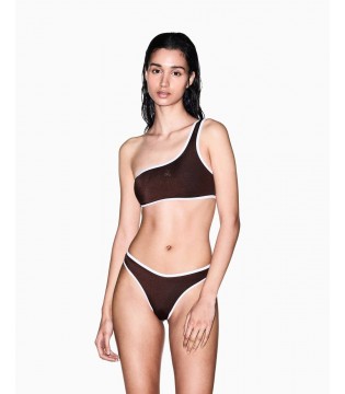 Жіночий купальник коричневий XW002353 Armani Exchange