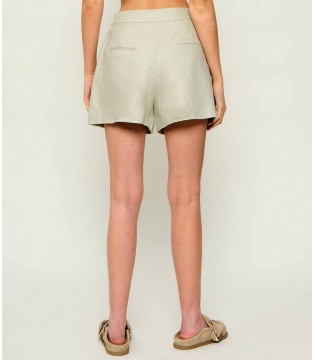 Шорты женские с лена оливковая  XW001983 Armani Exchange  1 - Respected-Person