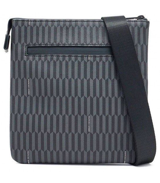 Сумка чоловіча принтована хакі XM002220 Armani Exchange - Respected-Person