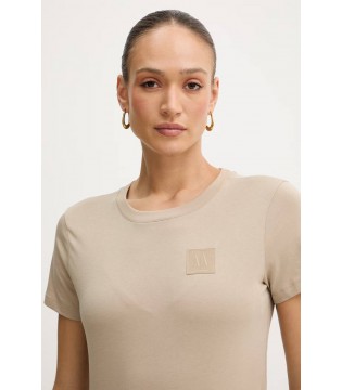 Футболка жіноча бежева XW000831a Armani Exchange 2 - Respected-Person