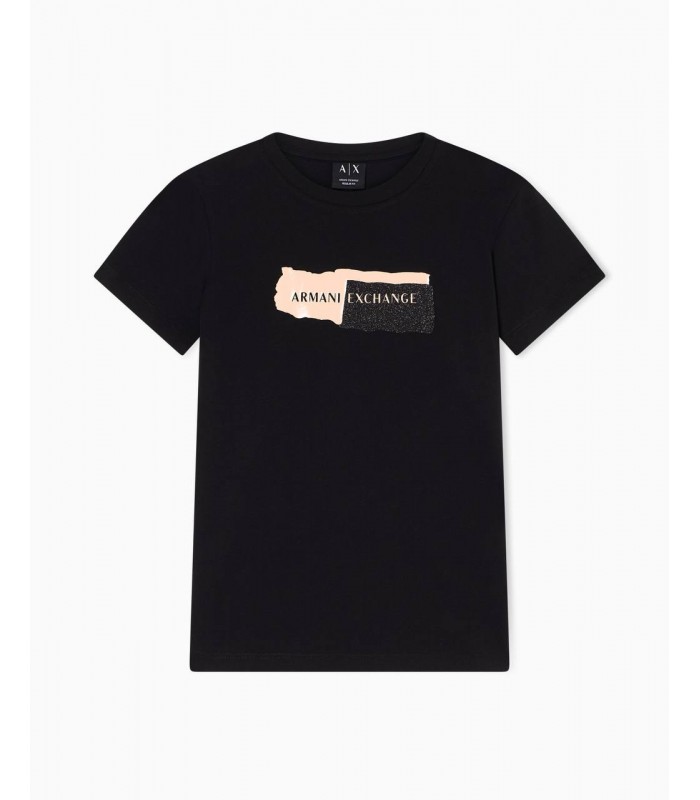 Футболка жіноча чорна XW001804 Armani Exchange