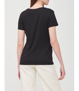 Футболка женская черная  XW000831 Armani Exchange 1 - Respected-Person