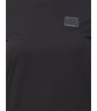 Футболка женская черная  XW000831 Armani Exchange 2 - Respected-Person