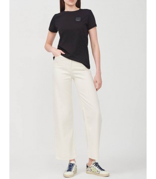 Футболка женская черная  XW000831 Armani Exchange 3 - Respected-Person