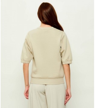 Свитшот женский оливковый XW001746 Armani Exchange 1 - Respected-Person