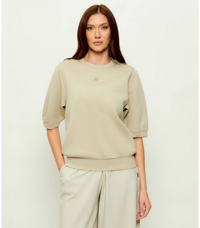 Світшот жіночий оливковий XW001746 Armani Exchange Світшот жіночий оливковий XW001746 Armani Exchange