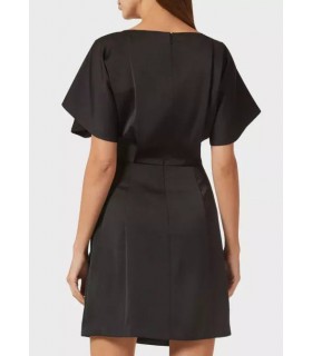 Платье на запах черное 6LYA36 4343 Armani Exchange 1 - Respected-Person