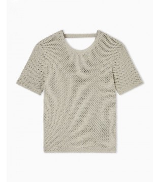 Блуза женская трикотажная оливковая XW001895 Armani Exchange 