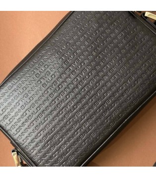Сумка мужская в лого черная GC70032999 BALDININI  3 - Respected-Person