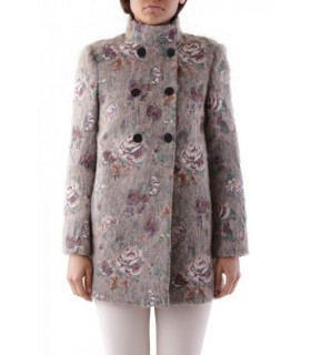 Жіноче пальто в квітковий принт 7183 Cristina Gavioli - Respected-Person