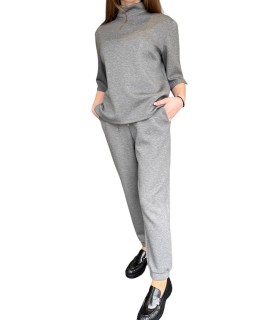 Штани жіночі сірі B240a Clips tricot - Respected-Person