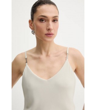 Майка женская шифон айвори  W6GH30W1845 6301845 Guess  3 - Respected-Person