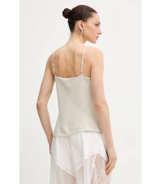 Майка женская шифон айвори  W6GH30W1845 6301845 Guess  2 - Respected-Person