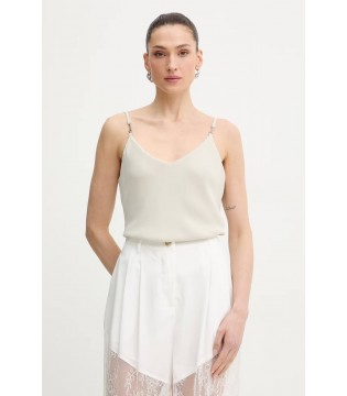 Майка женская шифон айвори  W6GH30W1845 6301845 Guess  1 - Respected-Person