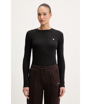 Лонгслив женский черный  V6RI00KD741 600741 Guess 