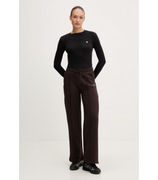 Лонгслив женский черный  V6RI00KD741 600741 Guess  3 - Respected-Person