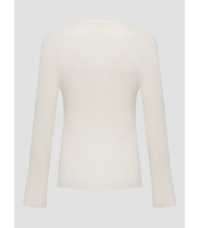 Женская кофта в рубчик молочная W6YR09Z0948 Guess 1 - Respected-Person