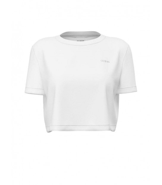 Жіноча футболка вкорочена біла V6GI17K2984 6172984b Guess - Respected-Person