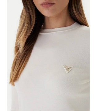 Лонгслив женский молочный V6RI00KD741 600741a Guess 3 - Respected-Person
