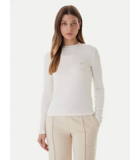 Лонгслив женский молочный V6RI00KD741 600741a Guess - Respected-Person