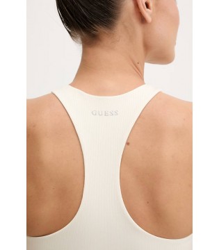 Майка-топ женская молочная V6RP09KD932 609932a Guess  3 - Respected-Person