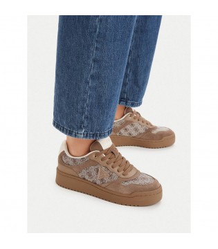 Кеды женские замшевые тауп FLTM16FAL12 Guess 2 - Respected-Person