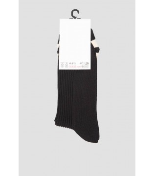 Носки женские черные с бежевым V5YZ02Z3011 502311 Guess  1 - Respected-Person