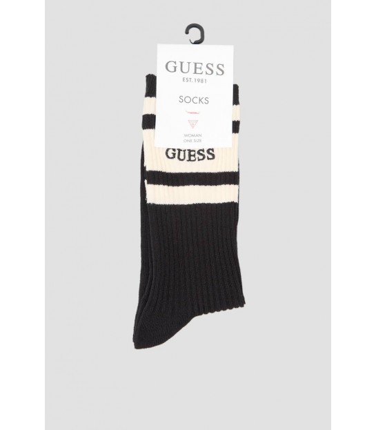 Носки женские черные с бежевым V5YZ02Z3011 502311 Guess  - Respected-Person