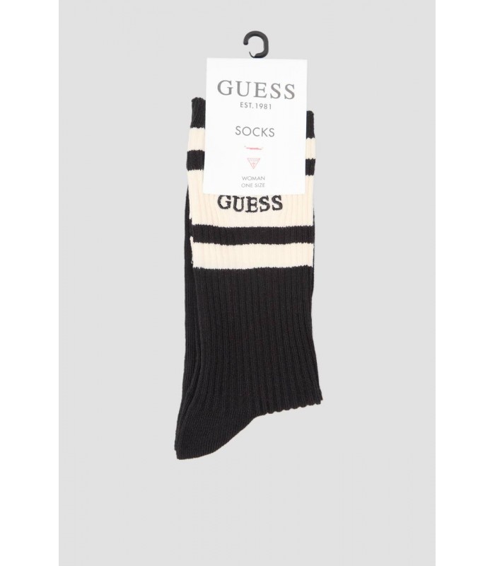 Носки женские черные с бежевым V5YZ02Z3011 502311 Guess 