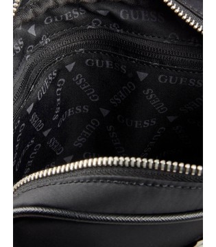 Сумка мужская средняя черная HMMINYP5260 Guess  3 - Respected-Person
