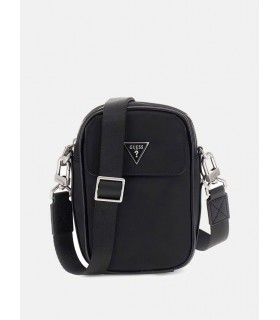 Сумка мужская плащовка черная HMMINYP 5425 Guess  - Respected-Person