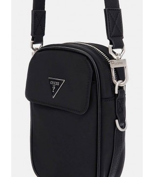 Сумка мужская плащовка черная HMMINYP 5425 Guess  1 - Respected-Person