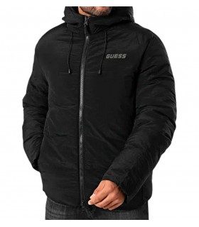 Куртка мужская с капюшоном черная Z5BL08WGAC2 5082 Guess  - Respected-Person
