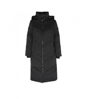 Пальто жіноче зимове чорне W3BL42WFSV2 3422 Guess - Respected-Person