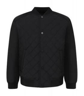 Куртка-бомпер мужская черная 505008-553511 Karl Lagerfeld - Respected-Person