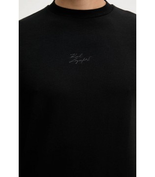 Футболка мужская с лого черная  755047-562235 Karl Lagerfeld  3 - Respected-Person