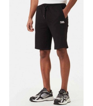 Шорты мужские трикотажные черные 705783-562917 Karl Lagerfeld 