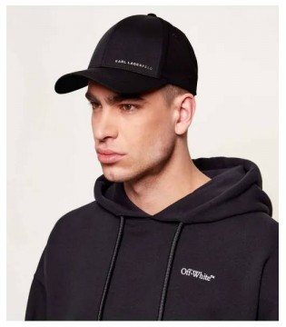 Кепка чоловіча чорна 805616-562124 Karl Lagerfeld 3 - Respected-Person