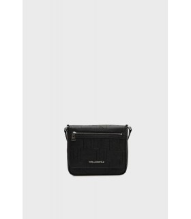 Сумка крос-боди в лого черная  805922-562116 Karl Lagerfeld - Respected-Person