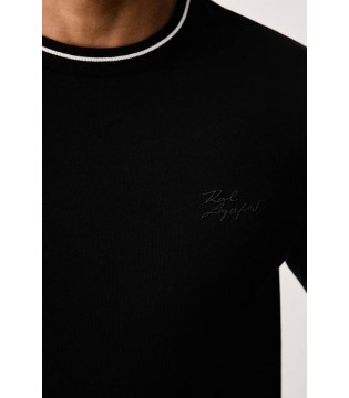 Лонгслив мужской черный 755020-564235 Karl Lagerfeld  3 - Respected-Person
